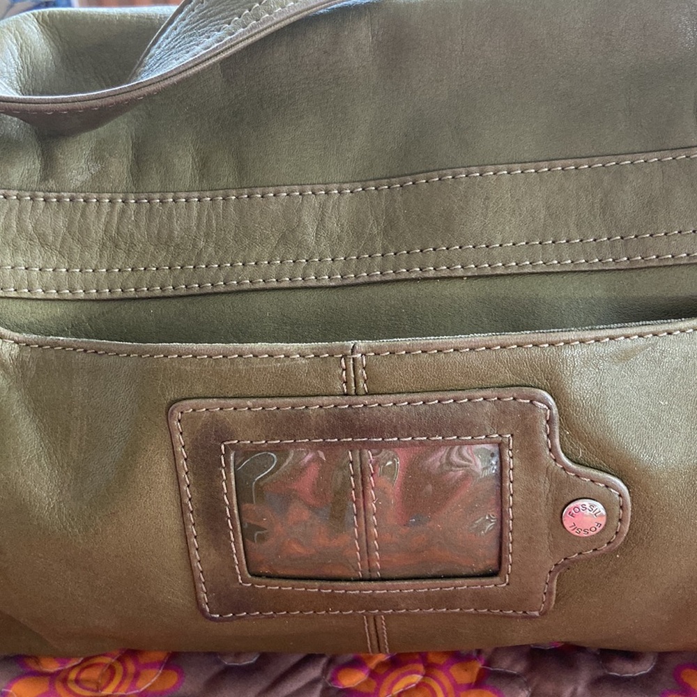 FOSSIL LEATHER BAG - Picture 3 of 10